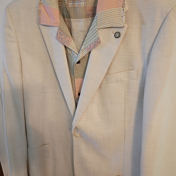NEW Nautica Men's Cream Blazer.FREE Shirt!